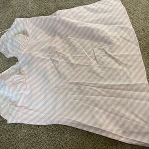 Victoria's Secret Pink and White Striped Nightgown